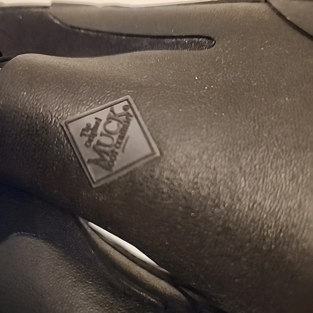 The Original Muck Company Black Waterproof Slip-On Shoes